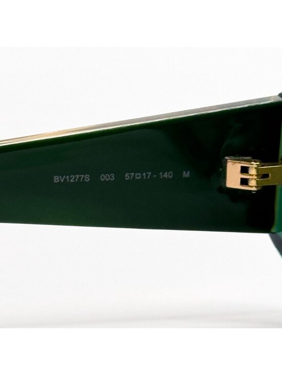 NEW BOTTEGA VENETA SUNGLASSES BV1277S 003 WOMEN GREEN EYEWEAR main image 5